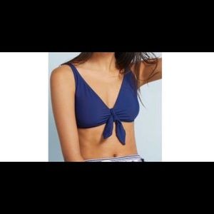 Size Small Allihop tie front bikini top.